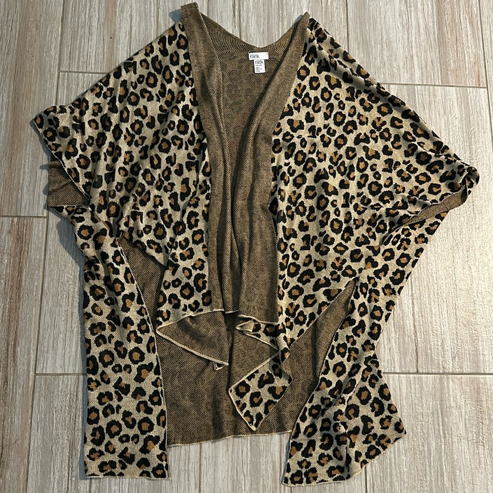 Leopard-print wrap Nordstrom Rack.